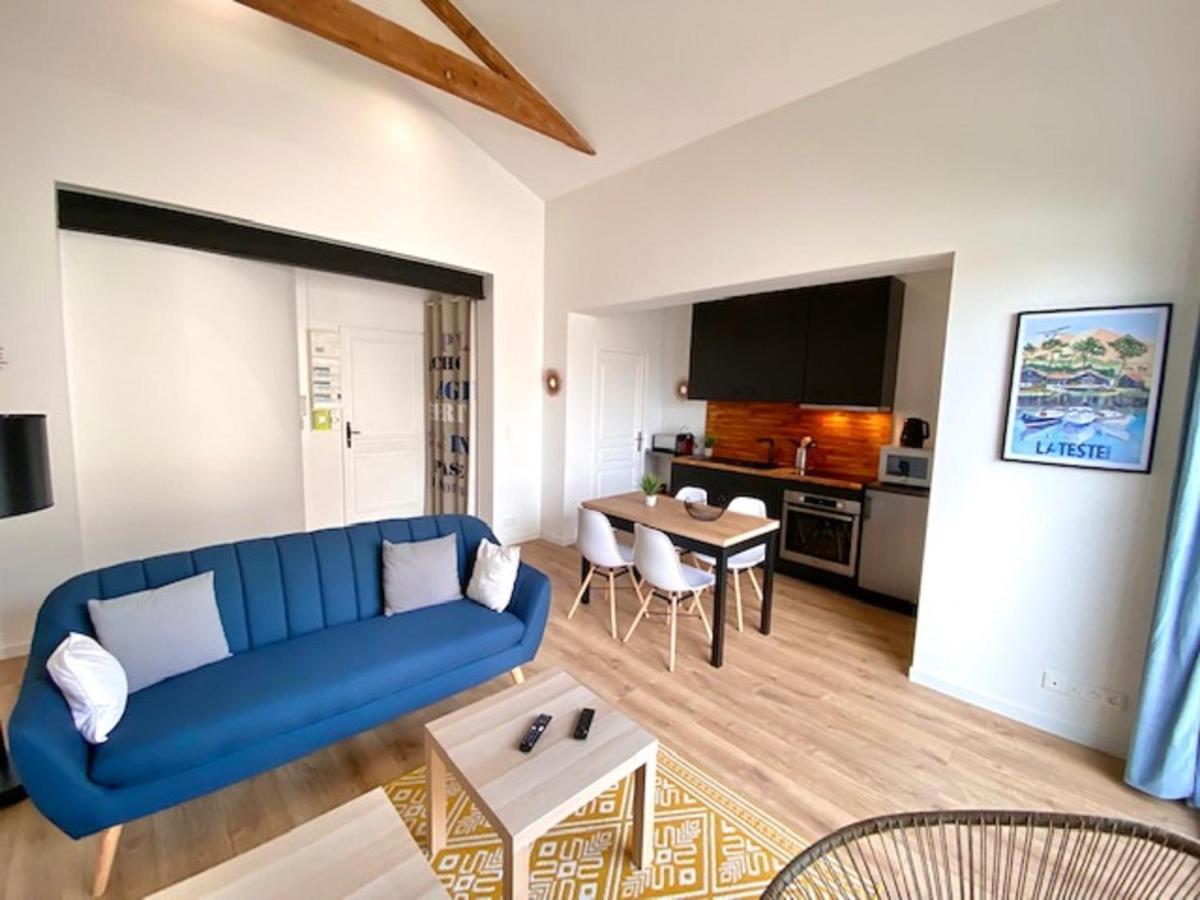 Chaleureux Appartement Aux Allures Nordiques อาร์กาชง ภายนอก รูปภาพ