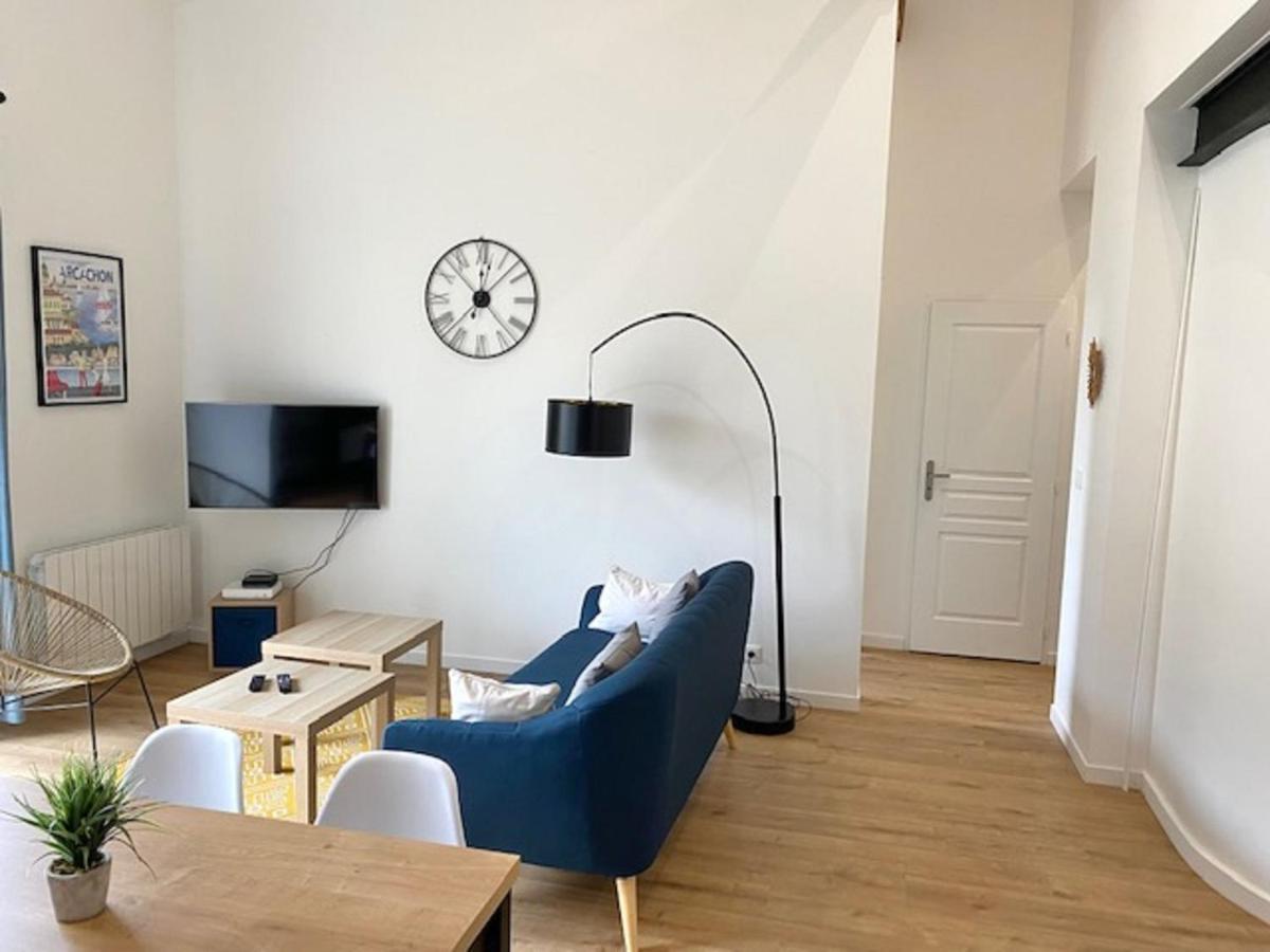 Chaleureux Appartement Aux Allures Nordiques อาร์กาชง ภายนอก รูปภาพ